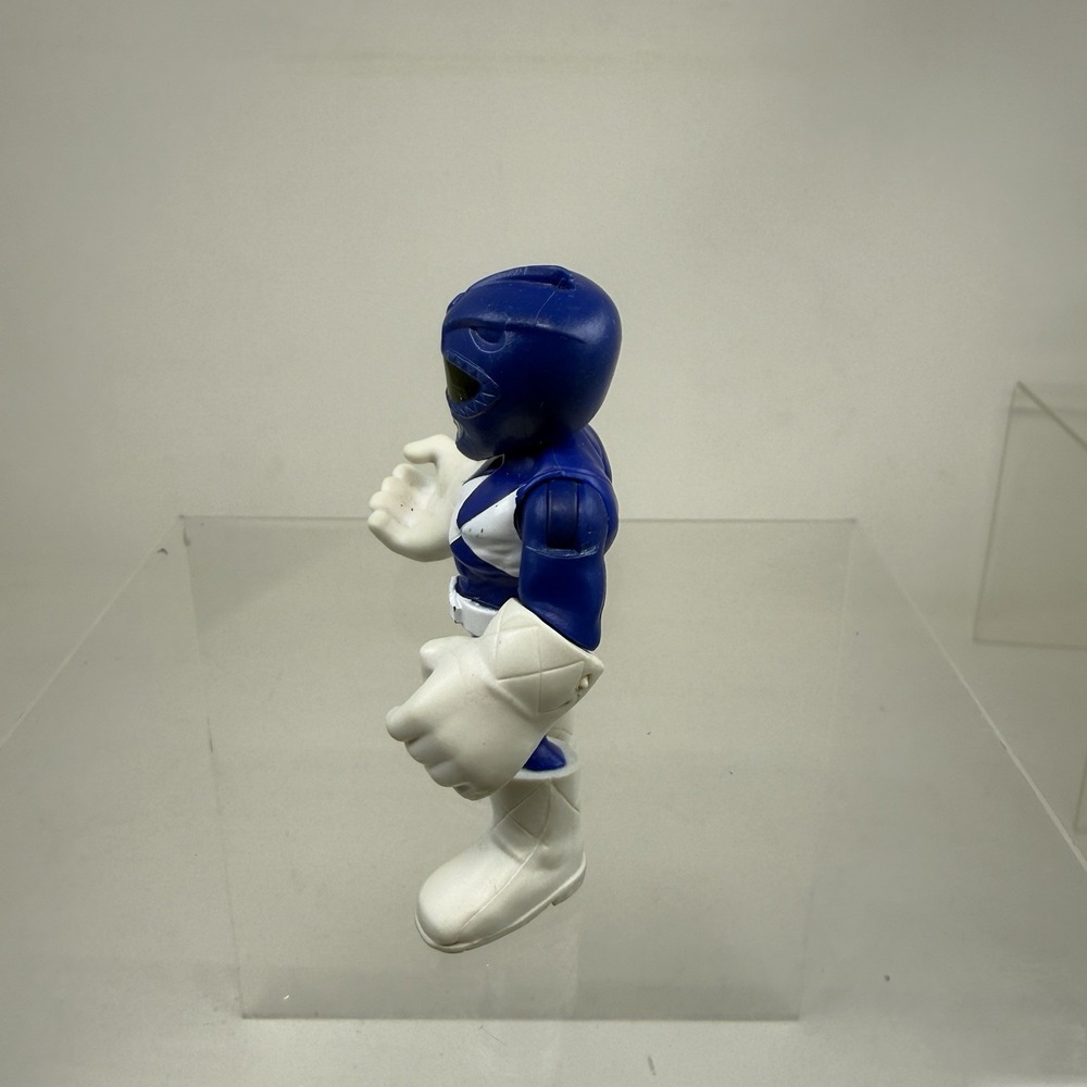 Imaginext Power Rangers Mighty Morphin Blue RANGER Figure MMPR 3" - Picture 2 of 6